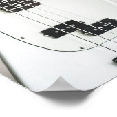 Wonderful Bass Guitar ポスター (角)