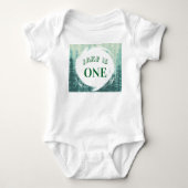 Wonderful Birthday bodysuit for Kids 1st Birthday ベビーボディスーツ (正面)