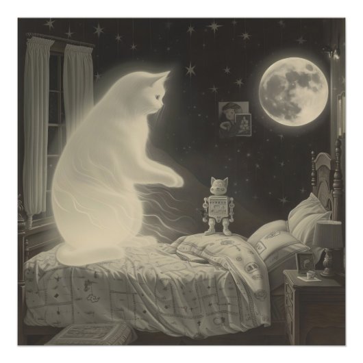 Wonderful Cat & Little Robot:The Return フォトプリント (正面)