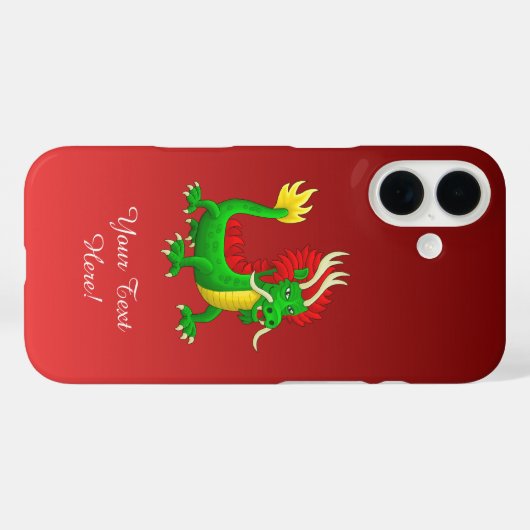 Wonderful Chinese Dragon Case-Mate iPhoneケース (裏面 (横))