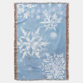 Wonderful Christmas Snow スローブランケット (正面縦)