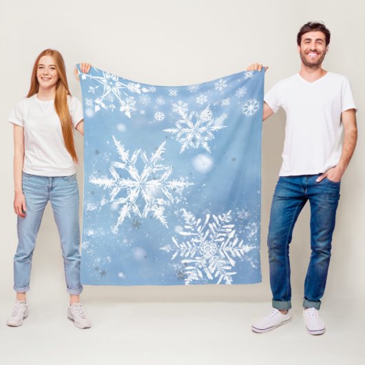 Wonderful Christmas Snow フリースブランケット (インサイチュ)