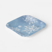 Wonderful Christmas Snow ペーパープレート (傾斜あり)