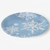 Wonderful Christmas Snow ペーパープレート (アングル)