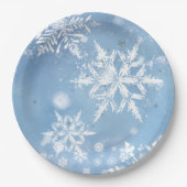 Wonderful Christmas Snow ペーパープレート (正面)