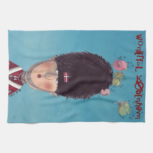 Wonderful Copenhagen キッチンタオル (横)