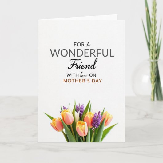 Wonderful Friend Day Love Card カード (正面)