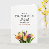 Wonderful Friend Day Love Card カード (黄色い花)