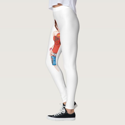 Wonderful girl レギンス (左)