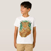 wonderful leopard design with a grandiose charisma tシャツ (正面フル)