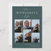 Wonderful Life | 6 Photo Collage シーズンカード (正面)