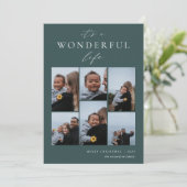 Wonderful Life | 6 Photo Collage シーズンカード (スタンド正面)