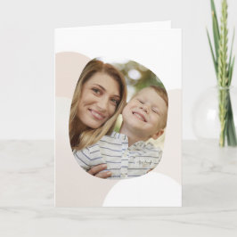 Wonderful Mom - Minimalist Photo Mother’s Day Card カード