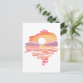 Wonderful Sunset ポストカード (スタンド正面)