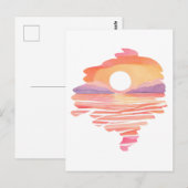 Wonderful Sunset ポストカード (正面/裏面)