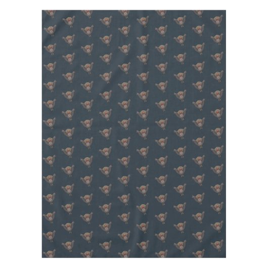 Wonderful Thanksgiving Turkey Pattern テーブルクロス (正面)