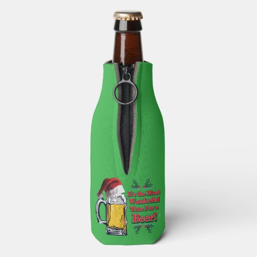 Wonderful time for a Beer ボトルクーラー (ボトル裏面)