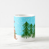 WONDERFURライフクリスマスホリデーマグカップ コーヒーマグカップ (中央)