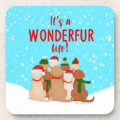 WONDERFURライフコースターセット コースター (正面)