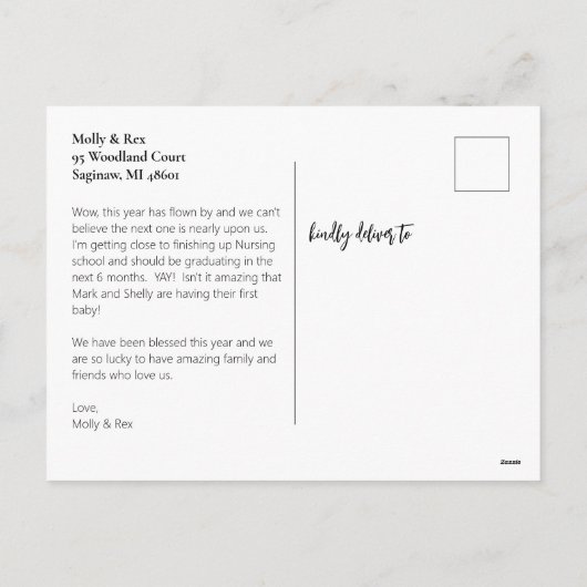 WonderFUR Life:ペットのクリスマスポストカード シーズンポストカード (裏面)