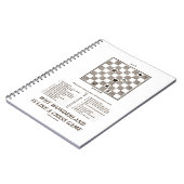 Wonderlandがチェスのゲームのようである理由(序文) ノートブック (左側)