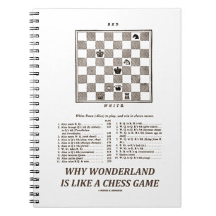 Wonderlandがチェスのゲームのようである理由(序文) ノートブック