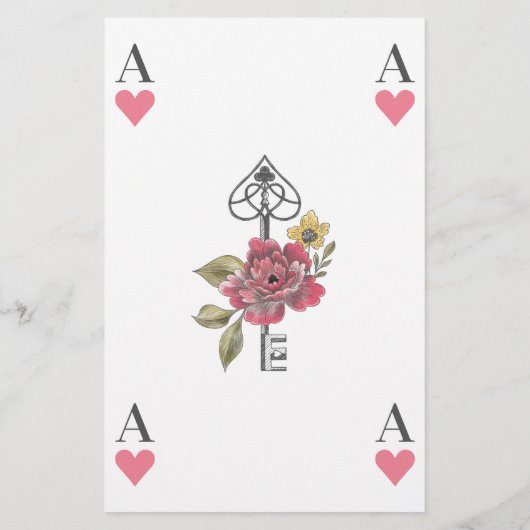 Wonderlandで赤ちゃんシャワーおもしろい誰がゲームを推測 (裏面)