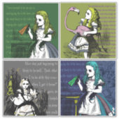 +{ Wonderlandのアリス}+ シール (正面)