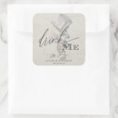 Wonderlandのヴィンテージアリスを飲む スクエアシール (バッグ)