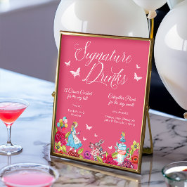 Wonderlandのヴィンテージアリス ポスター