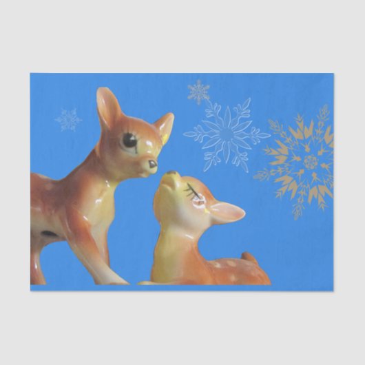 WONDERLANDの雪の結晶クリスマスギフトラップ 薄葉紙 (正面)