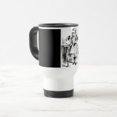 Wonderlandタンブラーで私をテーマにしたアリス トラベルマグ (正面左)