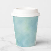 Wonderlandファンシー白うさぎ茶パーティー行く 紙コップ (裏面)