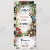 Wonderlandメニュー メニュー (正面/裏面)