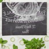 Wonderland茶のシャルボードティーポットAliceパーティー キッチンタオル (折り畳み)