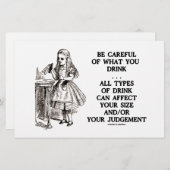 Wonderland飲み物には気を付けなさい（アリス） (正面/裏面)