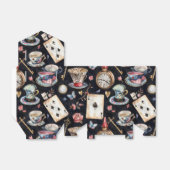 Wonderland Alice Pattern  フェイバーボックス (折り畳みなし)