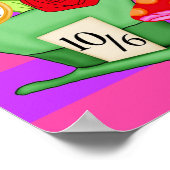 Wonderland Birthday Banner Poster ポスター (角)