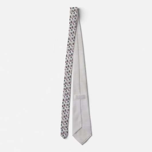 Wonderland Classic Pattern Necktie Tie ネクタイ (裏面)