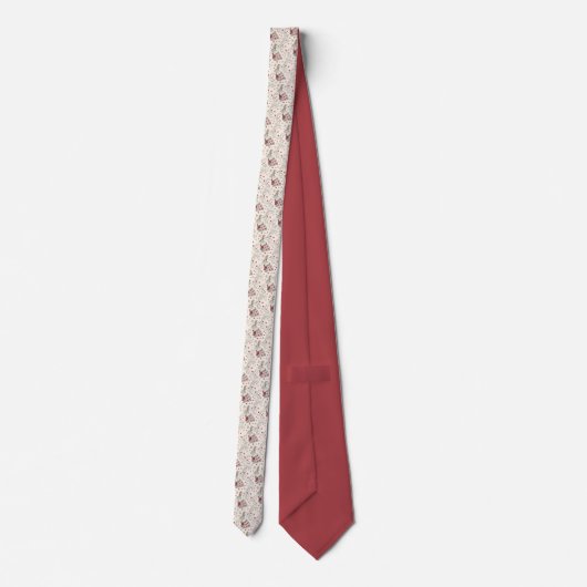 Wonderland Classic Pattern Necktie Tie ネクタイ (裏面)