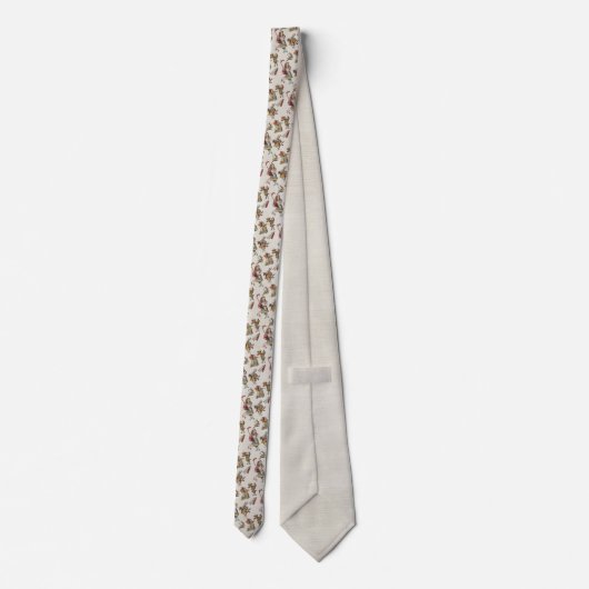 Wonderland Classic Pattern Necktie Tie ネクタイ (裏面)