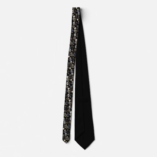 Wonderland Classic Pattern Necktie Tie ネクタイ (裏面)