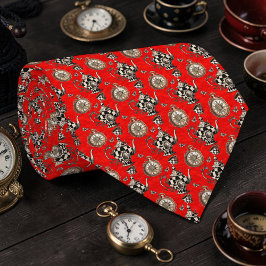 Wonderland Classic Teapot Pattern Necktie Tie ネクタイ