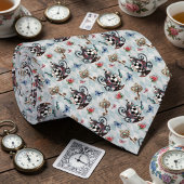Wonderland Classic Teapot Pattern Necktie Tie ネクタイ