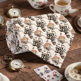 Wonderland Classic Teapot Pattern Necktie Tie ネクタイ