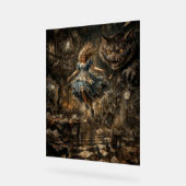 Wonderland Fall アクリルサイン (傾斜)