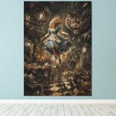 Wonderland Fall キャンバスプリント (インサイチュ (ウッドフロア))