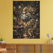 Wonderland Fall キャンバスプリント (インサイチュ (リビング))