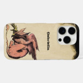 Wonderland iPhoneで無人化ヴィンテージアリス Case-Mate iPhoneケース (裏面 (横))