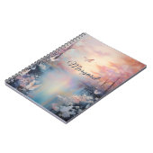 Wonderland Lake & Butterflies Personalized ノートブック (左側)